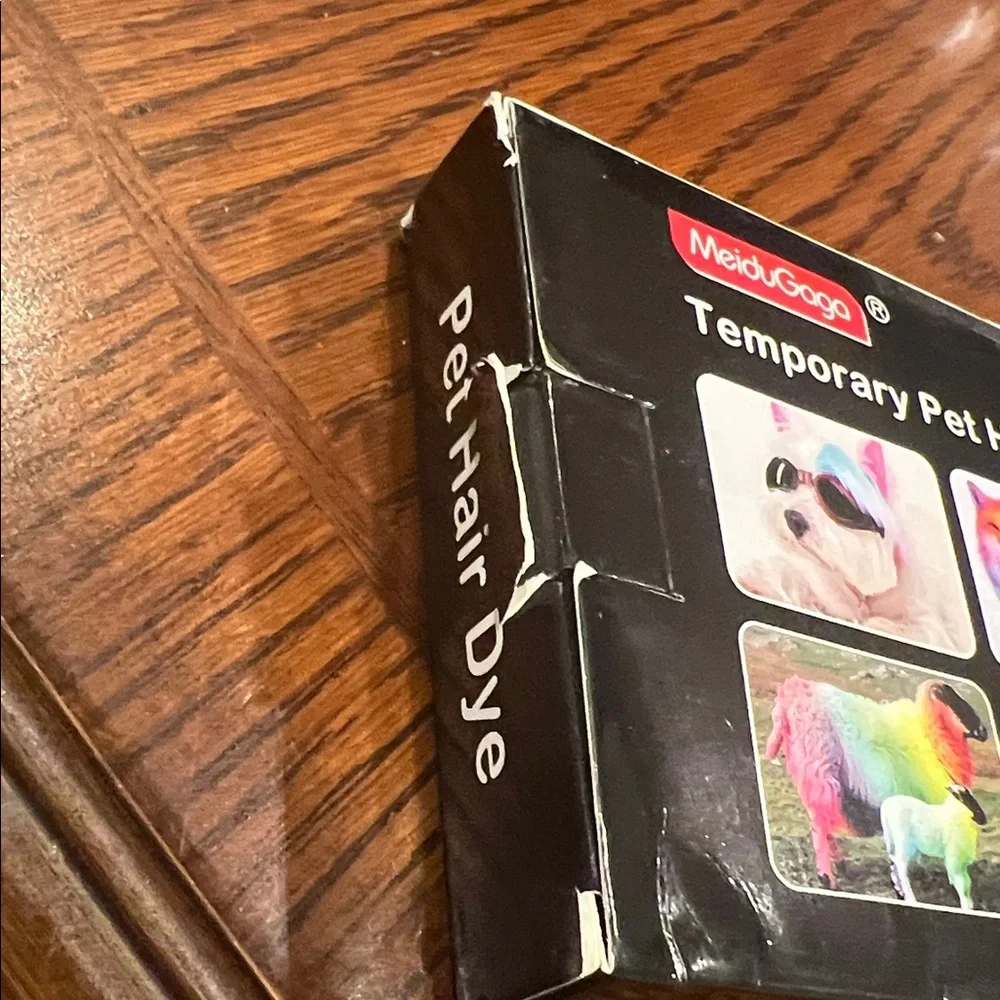 1 pack with 12 colorsTemporary Pet Hair Dye Set
